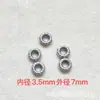 Shanxi Prata Antiga Retrô Três-Sete Prata Anel Corrente Contas Espaçadoras Diversidade Contas Soltas DIY Joias Literárias Acessórios