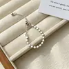 Anillo extraíble de plata de ley S925 con forma de nariz de cerdo, grano de arroz y pieza redonda para mujer, diseño de nicho de lujo ligero, anillo de dedo índice ajustable a la moda
