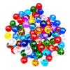 Xingtai Cuentas de Bola de Cristal Cristalino Coloridas Brillantes Redondas Hechas a Mano Material para Abalorios Accesorios para Cortinas de Cuentas Cuentas Separadas Cuentas de Luz de Cristal