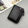 Billetera para Hombre de Venta Caliente en Comercio Exterior, Billetera para Hombre de Moda Multifuncional, Bolsa de Almacenamiento para Tarjetas Bancarias Lista para Usar, Billetera Vertical con Cremallera