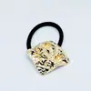 Cuerda para el pelo transfronteriza europea y americana, moda elegante, aleación, anillo para el pelo sin marcas, tendón de goma de mariposa, anillo para coleta, tocado, accesorios para el pelo