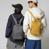 Estilo Minimalista, Suave, Inspirado en lo Vintage, Patrón de Cuadros Finos, Adecuado para Niñas, Estudiantes, Para Ir al Trabajo, Uso Casual, Mochila Minimalista para Hombres