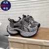 Zapatos de papá súper populares y transpirables para mujer, nuevos de la primavera 2026, de moda, de venta caliente, con suela gruesa, que aumentan la altura, zapatos casuales deportivos