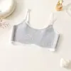 Período de Desenvolvimento Estágio 1 e 2 Roupa Íntima Feminina Sem Costura Aluna da Puberdade Respirável Top Nadador Esportivo Feminino