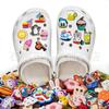 100 Estilos Aleatórios de Sapatos, Tamancos de Flor, Acessórios, Tamancos de Alta Qualidade, Flor de Sapato Julibitz Fivelas de Sapato, Aleatórios Não Repetidos