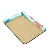 Alfombrilla Refrigerante de Verano para Mascotas Cama para Perros Resistente al Calor Alfombrilla de Paja Estilo Rústico Transpirable Cómoda Alfombrilla Refrigerante para Perros Fresca y Refrescante Cama para Gatos