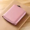 Bolsa para Cartão Anti-desmagnetização Multi-cartões Bolsa de Identificação Bolsa com Zíper para Cartão Bancário Bolsa Pequena Feminina Porta-Cartão de Motorista Masculino