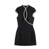 Roupas Europeias e Americanas Femininas Transfronteiriças Za Aliexpress Vestido de Verão Sem Mangas Mais Vendido com um Toque de Luxo