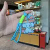 Colgante llavero de elefante y jirafa de dibujos animados, decoración para mochila de estudiante, pequeño regalo promocional, venta al por mayor de figuritas de animales pequeños