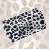 Cinto de Cabelo Europeu e Americano Transfronteiriço Novo Estampa de Leopardo Hot Diamond Borda Larga Elástico Esportivo Absorvente de Suor Moda Headband Hot Girl Feminino
