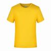 Camisetas de Algodón Peinado Cuello Redondo, Ropa de Trabajo Cultural Grupal Personalizada, Camisas Publicitarias de Manga Corta, Uniformes para Eventos, Venta al por Mayor con Impresión de Logo