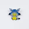 Insignia combinada de elfo animal de dibujos animados, accesorio de anime creativo personalizado, broche de diseño lindo, decoración para niños