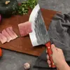Facas de Cozinha Longquan Forjadas pelo Fabricante, Gama Completa de Utensílios de Cozinha Domésticos, Facas Especiais para Fatiar do Chef, Facas para Cortar Ossos, em Estoque