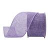 Nuevo en stock color sólido lino fino terciopelo cinturón alambre de hierro cinta corona diy empaque de regalo cinta de decoración navideña