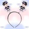 Wang Sulong 3D Primavera Faixa de Cabelo Headband Grampo de Cabelo Merchandising de Concerto Suporte Imagem