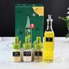 Nuevo juego de ollas de vidrio para aceite, artículos de cocina para uso diario, frasco para condimentos, botella de aceite a prueba de fugas, aceite de sésamo, salsa de soja, vinagre, botella para condimentos, venta al por mayor