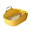 Bandeja Cesto de Areia para Gatos Portátil Grande Montada no Carro Dobrável Portátil Banheiro para Gatos para Levar Anti-respingo