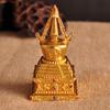 /Magicware/Pagoda Reliquia de Cobre Dorado/Torre/Pagoda Shenwhip Dorado Anti-Desvanecimiento Pagoda de Cobre Hecho a Mano