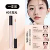 Caneta Contorno Iluminadora Líquida, Sombra para Nariz Matificante Iluminadora, Corretivo Lateral, 3D à Prova d'Água, Resistente ao Suor, Leve, Acabamento Natural