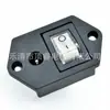 Orifício para parafuso de montagem DC 5.5X1.1/2.5mm pino DC conector de soquete de interruptor para barco de alimentação DC 2 em 1