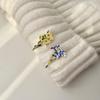 Pintura al óleo de Van Gogh Flor de Iris Girasol Broche ins Vintage Insignia Personalizada Pin Insignia Decoración de Bolso Medalla