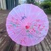 Sombrillas Artesanales, Sombrillas de Baile, Sombrillas de Seda con Estampados de Cheongsam, Sombrillas de Performance, Sombrillas Florales de Techo Decorativas, Sombrillas de Papel de Aceite Hanfu