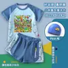 Plantas vs.. Traje de baño de zombies para niños con sobrepeso, traje de baño infantil, conjunto de dos piezas de secado rápido para niños, moderno