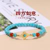 Jingdong Joyería Pulsera de Cristal Natural Jade Nuevo Estilo Chino Borla Fresca Pulsera de Ágata para Niñas Venta al por Mayor