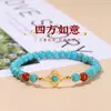 Pulsera de Cristal Natural Personalizada por el Fabricante Jade Nuevo Estilo Chino Piedra Natural Ágata Jade Jade Hetian Pulsera Personalizada