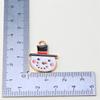 Série de Natal Luvas de Sino de Papai Noel Árvore de Natal Óleo Gotas Pequeno Pingente Pulseira de Ano Novo Pingente Acessórios de Joias DIY