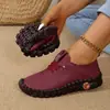 Novedad Primavera/Verano 2026 Zapatos Tipo Mom con Cordones para Pies Anchos, Suela Suave, Parte Superior Suave, Talla Grande, Comercio Transfronterizo