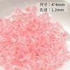 Miçangas de arroz de açúcar de 4mm de alta qualidade com núcleo tingido, miçangas soltas, miçangas para miçangas, feitas à mão, joias DIY, colar, pulseira, material, acessórios