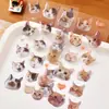Pegatinas de Epoxi Zaomo Serie Meow Diario Pegatinas de Gato Lindo Material para Diario DIY