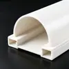 Se pueden fabricar tuberías de agua de PVC personalizadas más gruesas, tuberías de drenaje de gran diámetro, tuberías rígidas de polipropileno PVC, serie 50