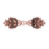 Nuevo Clip de Hebilla de Suéter Estilo Chino de 4 Piezas Clip de Chal Clip Vintage de Pluma Hueca Clip para Cuello de Cardigan Cheongsam Clip para Chal