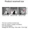 Pegatinas de Pared Personalizadas de Plantas Verdes en Maceta, Plantas Verdes y Flores en Maceta Tridimensional 3D Tríptico Arte Decorativo de Pared, Contáctenos para Consulta