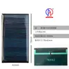 Painel de Energia Solar Painel Policristalino 5V6V Painel de Carregamento de Celular para Exterior Produção de Ciência e Educação Feita à Mão ao Ar Livre