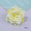 Pintura al óleo artificial flor de rosa ángulo al por mayor tocado étnico para hacer sombrero decoración floral accesorios de fotografía guirnalda caja de flores con flor
