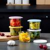 Frasco de vidrio sellado para conservar la frescura, verduras encurtidas con tapa, caja de almacenamiento para alimentos encurtidos, refrigerador, verduras encurtidas refrigeradas, lonchera para conservar la frescura