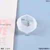 Molde de Resina de Cristal DIY Papoula, Enfeites de Resina Rolha de Garrafa de Vinho, Molde de Silicone Cluster de Cristais