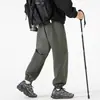 Nuevos pantalones casuales de trabajo de corte holgado para otoño para hombres y mujeres, pantalones de trabajo rectos versátiles de moda, pantalones de pierna ancha holgados de cintura alta