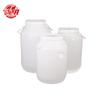 Tambor Plástico 50L75L100L Dupla Alça Boca Larga Tambor Branco Espessado hdpe Balde para Armazenamento de Água Doméstico Fermentação Cervejeira