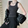 Tio Rabanete Branco Algodão Puro Conjunto de Coletes Pequenos Roupa Íntima Roupa Externa Camisola Sem Mangas Camiseta Base para Meninas Quentes Tamanho Plus Feminino