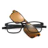 Gafas Deportivas para Exteriores con Lentes Magnéticas Clip-On, Gafas de Sol Polarizadas para Hombres y Mujeres, Gafas de Sol Coloridas de Moda, Monturas para Lentes de Prescripción 2503