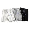 Novos Shorts de Verão Masculinos Design Simples Bordado Estilo Ins Calças Esportivas Largas Casuais Transfronteiriço Amazon
