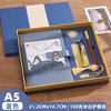Cuaderno A5 Original Guochao Wenchuang para Negocios Traje de Caja de Regalo Personalizado Alto Valor de Color Retro Exquisito Bloc de Notas Regalo