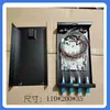 Caja de Terminación de Fibra Óptica de 4 Puertos y 8 Puertos Caja de Terminación de Cable Óptico de 4 Hilos y 8 Hilos SC/FC/LC/ST Caja de Fibra Caja de Empalme