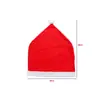 Adornos navideños no tejidos Funda de silla navideña Funda de silla de comedor Artículos de primera necesidad navideños Funda de silla navideña