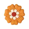Novas Contas de Silicone Florais Retrô para Caneta de Miçangas DIY Acessórios de Joias para Chaveiro Masculino e Feminino Furo Reto Contas Soltas Venda por Atacado