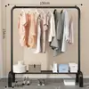 Secador de ropa simple, secador de ropa plegable de un solo poste para interiores, estante de almacenamiento para dormitorio y hogar, perchero